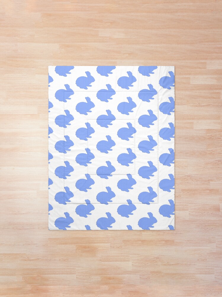 blue bunny comforter