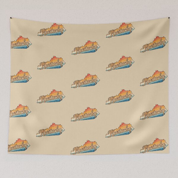 Item preview, Kentucky State | Colorful Retro 70s Design designed and sold by PraiseQuotes.