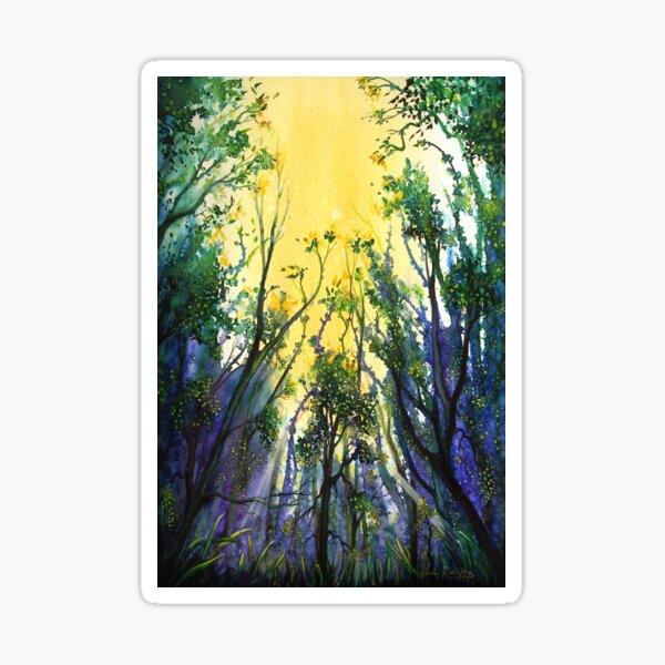 Forest Light Sticker