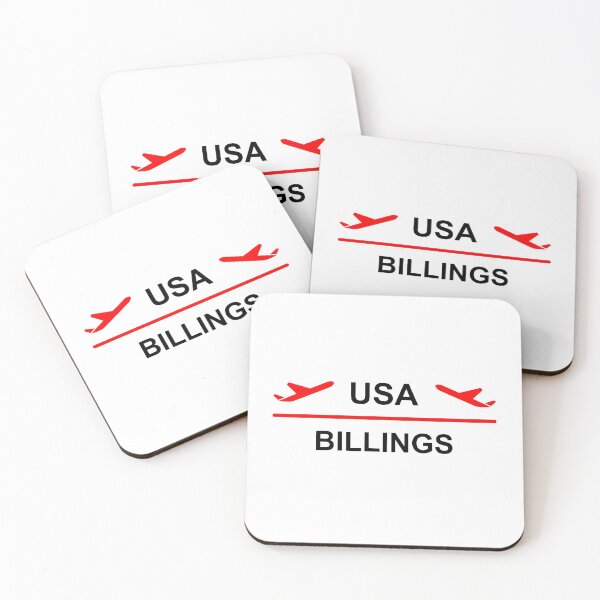 Item preview, Billings Montana USA Airport Plane Light-Color designed and sold by TinyStarAmerica.