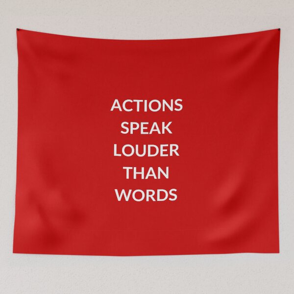 Item preview, Actions Speak Louder than Words designed and sold by Inspirationmotivation.