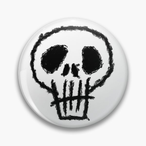 Item preview, Totenkopf, minimalistische Zeichnung designed and sold by Nicole Bleck.