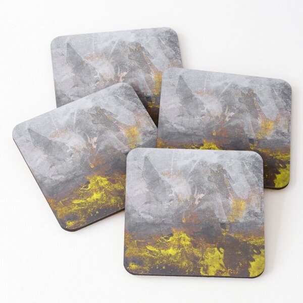 Item preview, yellow grey abstraction designed and sold by filippobassano.