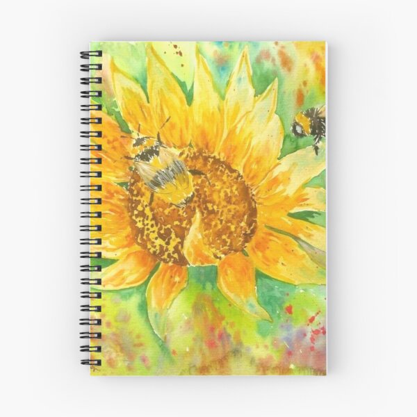Item preview, Bumblebees on a Sunflower designed and sold by Casimirasart.