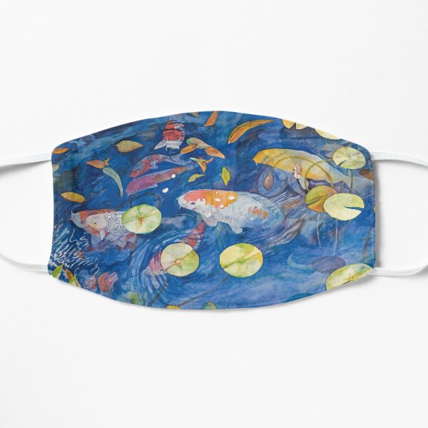 Kodama Koi Pond Watercolor Mask