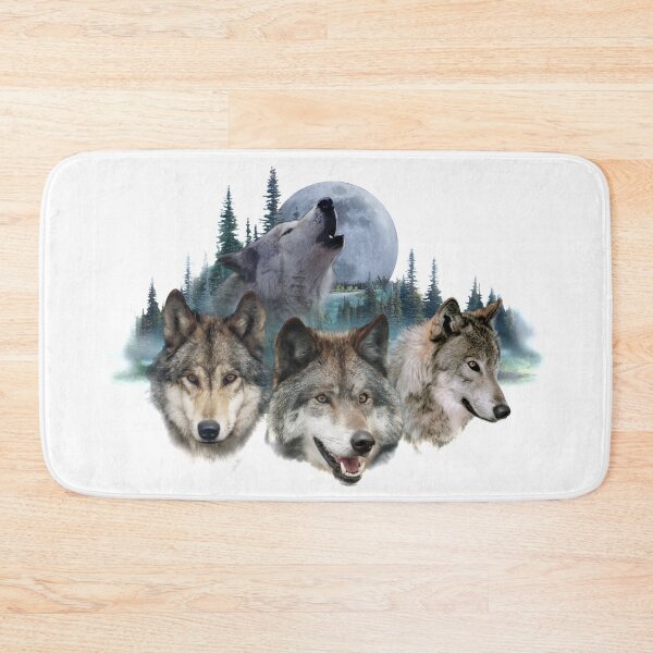 Item preview, Timberwolf Collage designed and sold by Salmoneggs.