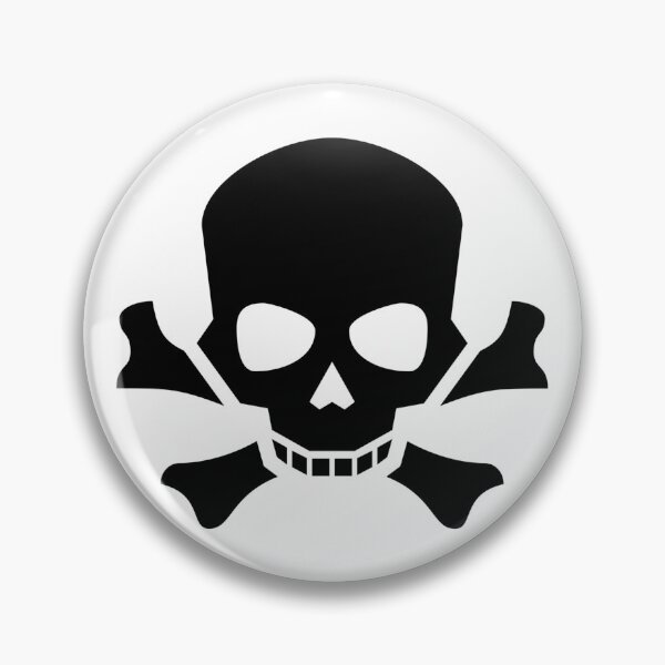 Item preview, Skull and cross bones.  Pirate, danger warning designed and sold by Pennylanemerch.
