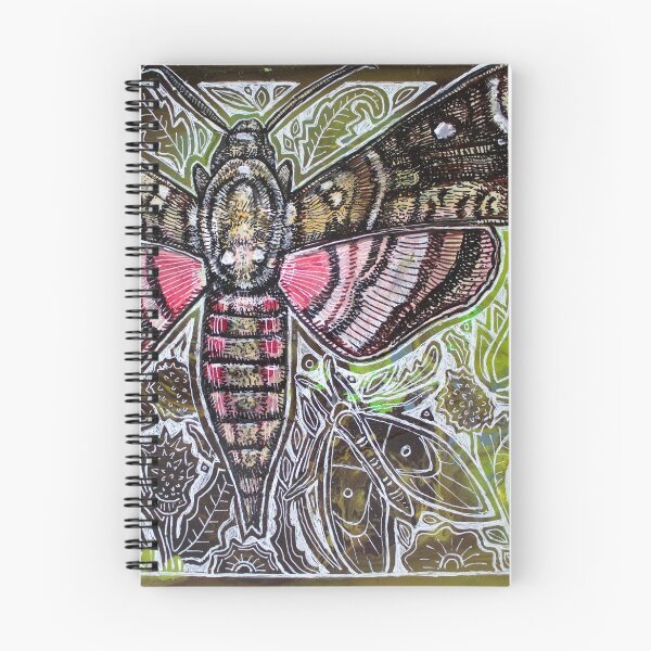 Item preview, Pink-Spotted Hawkmoth designed and sold by Lynnette Shelley.