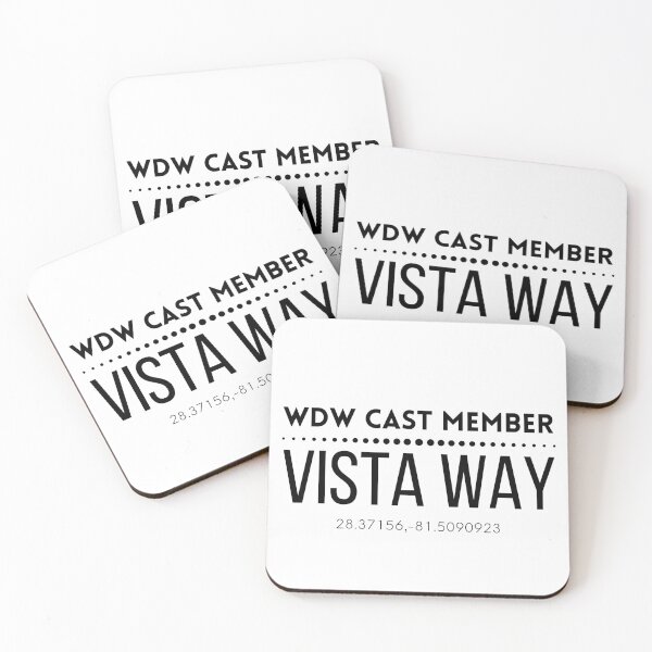 Item preview, WDW CM Vista Way Dark Font designed and sold by morelando.