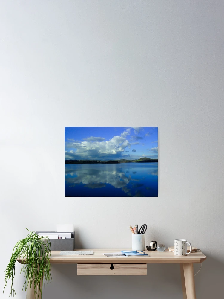 Thumbnail 2 of 3, Poster, Reflective cloud designed and sold by dropsofjupiter.