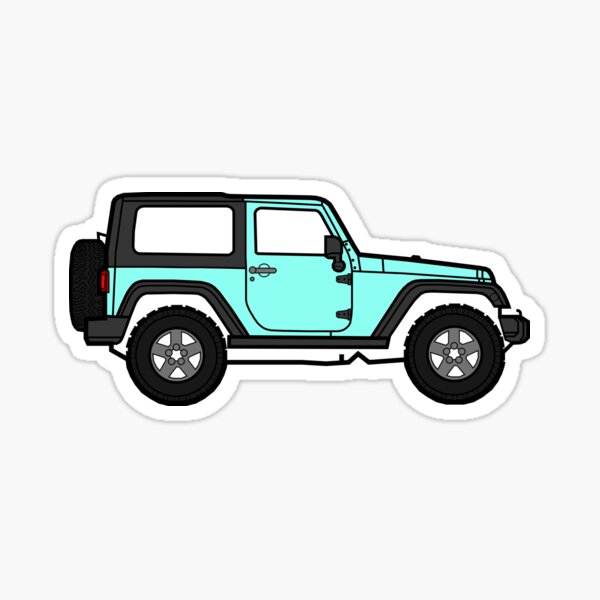 Turquoise Jeep