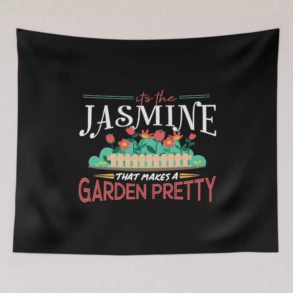 Item preview, Gardening Gifts Its The Jasmine, That Makes A Garden Pretty designed and sold by Orange Pieces.
