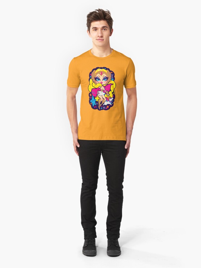 Alternate view of she-ra Slim Fit T-Shirt