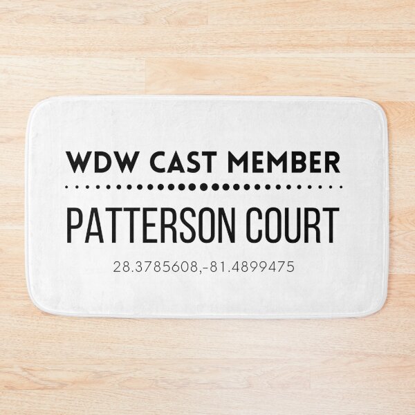 Item preview, WDW CM Patterson Court Dark Font designed and sold by morelando.