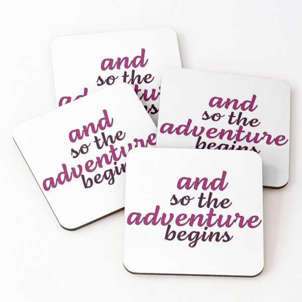 Item preview, And so the adventure begins designed and sold by madsels.