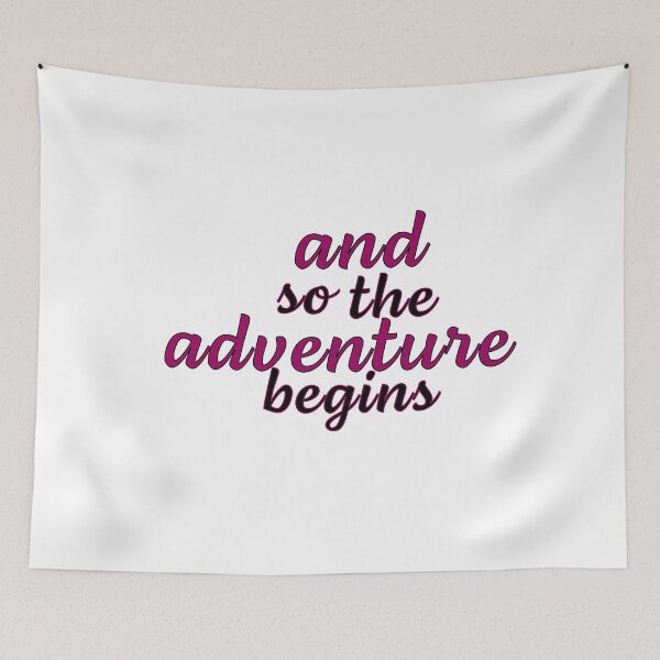 Item preview, And so the adventure begins designed and sold by madsels.
