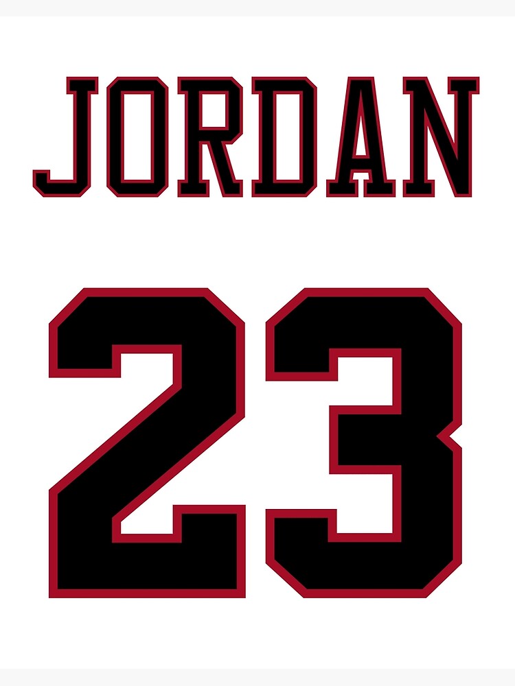 jordan 23 white red black