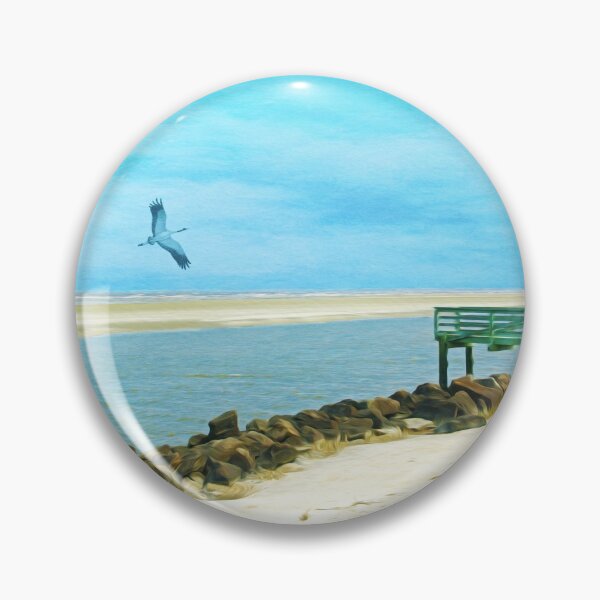 Item preview, Sand Bar on St  Simons Island Georgia designed and sold by FineArtography.