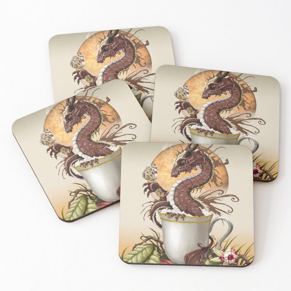 Item preview, Hot Chocolate Dragon in cup designed and sold by Stanley Morrison.