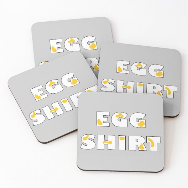 Item preview, Egg Shirt Typographic designed and sold by ohsnapitalism.