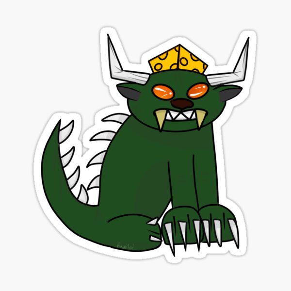 Vista previa del artículo con la obra «Hodag», diseñado y vendido por rayb1rd.