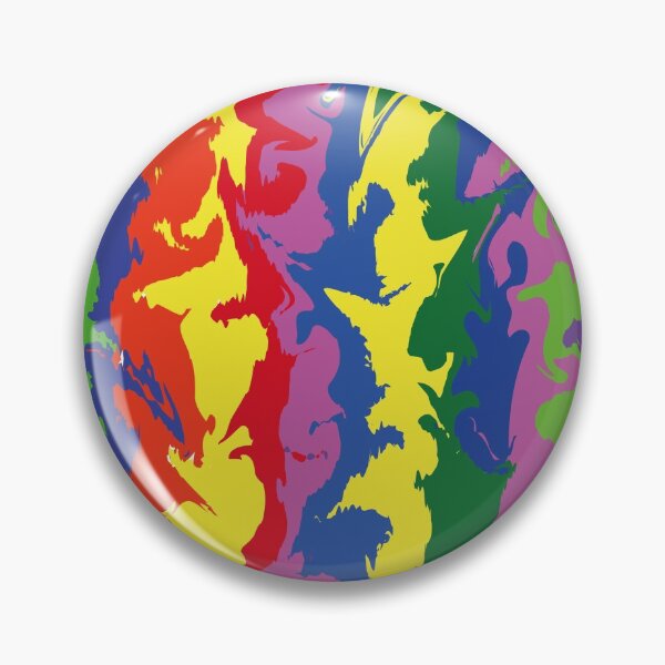 Item preview, colofull psychedelic pattern of vertical lines designed and sold by EMEA.