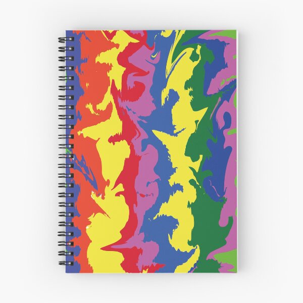 Item preview, colofull psychedelic pattern of vertical lines designed and sold by EMEA.