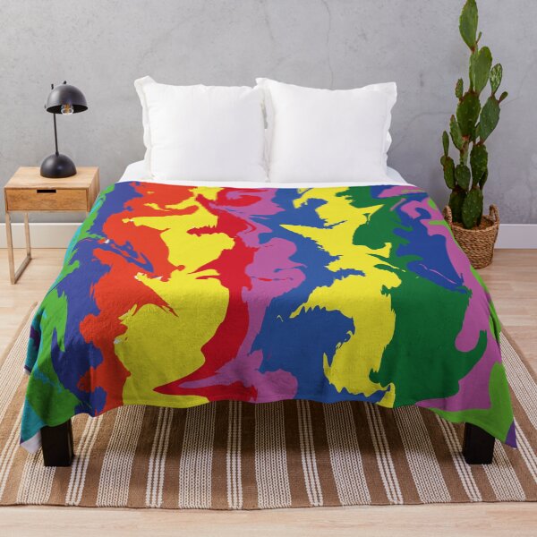 Item preview, colofull psychedelic pattern of vertical lines designed and sold by EMEA.