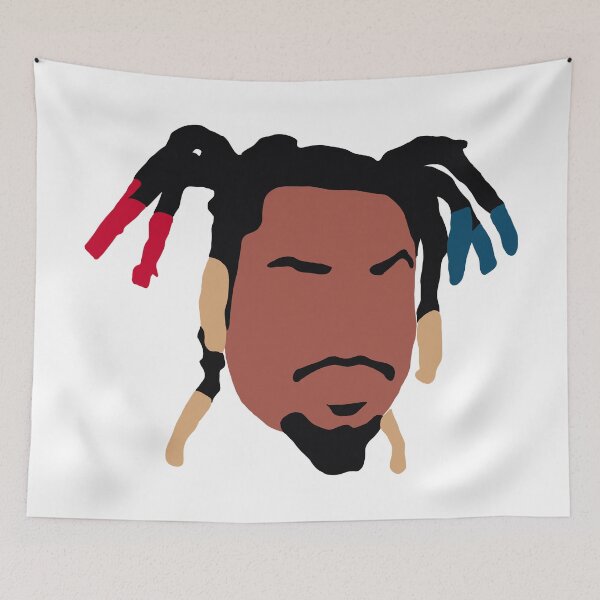 Item preview, denzel curry minimal face designed and sold by SimonNeedham.