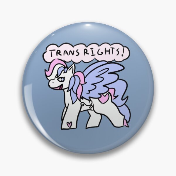 Item preview, Trans Rights Pony designed and sold by dancinragd0lls.