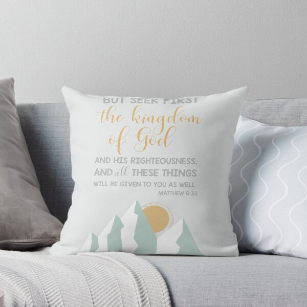 Item preview, Matthew 6:33 "Seek first the kingdom..." designed and sold by Liz Taylor.