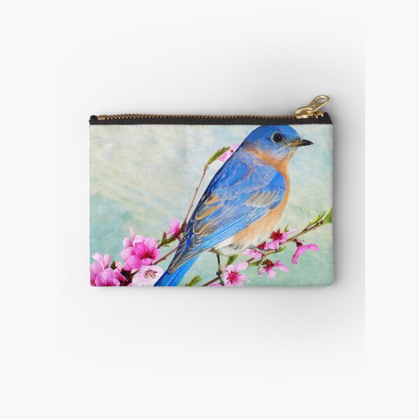 Item preview, Male Bluebird Perched on Branch designed and sold by FineArtography.
