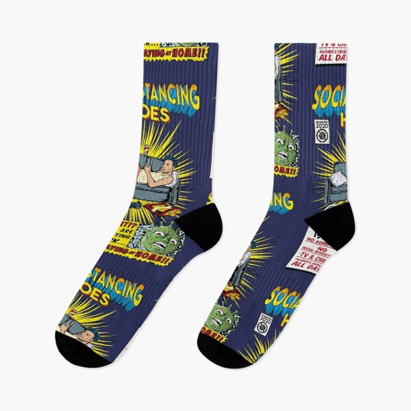 Item preview, SOCIAL DISTANCING HEROES - MAN VERSION designed and sold by firebrander.