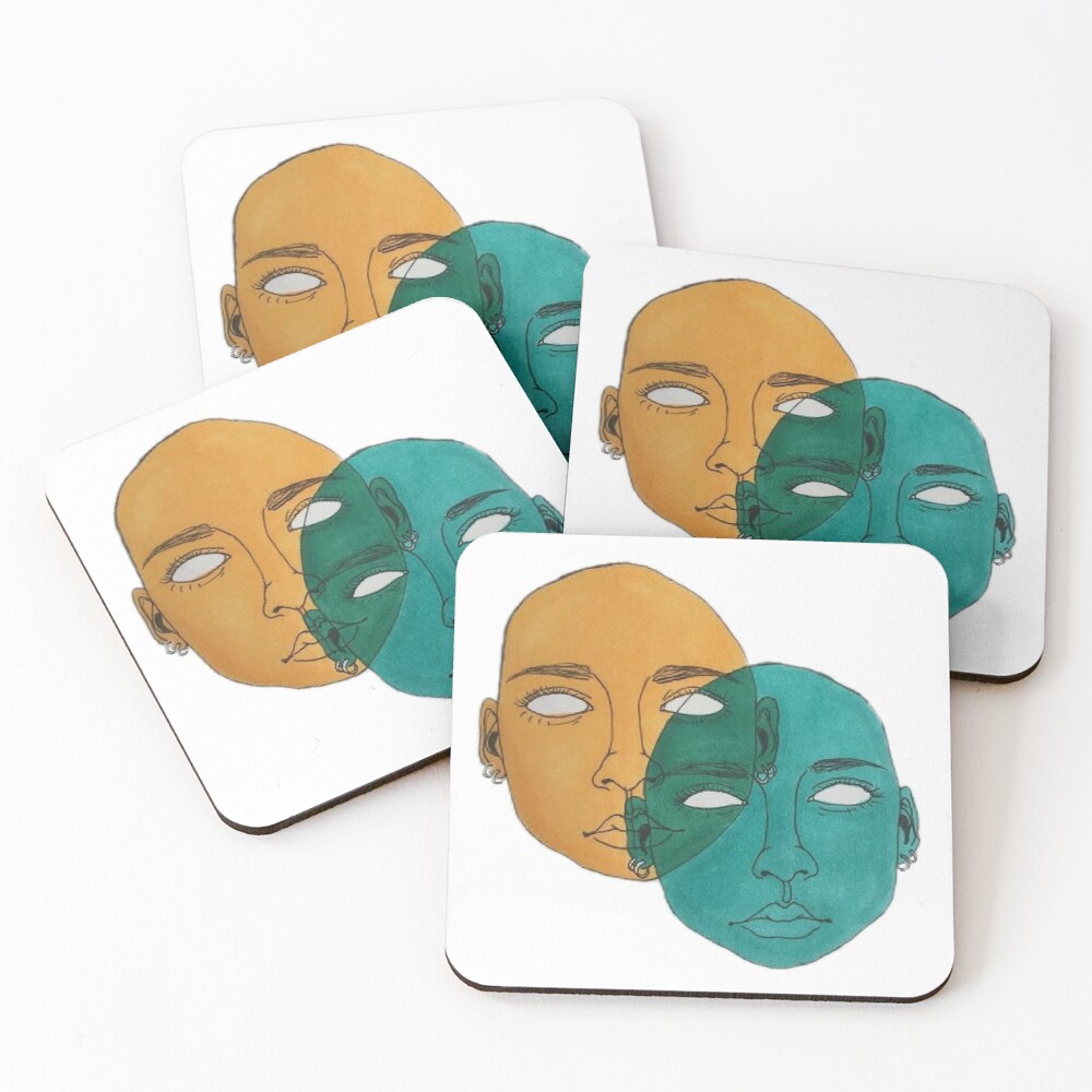 Item preview, Coasters (Set of 4) designed and sold by -SUGAR-RUSH-.