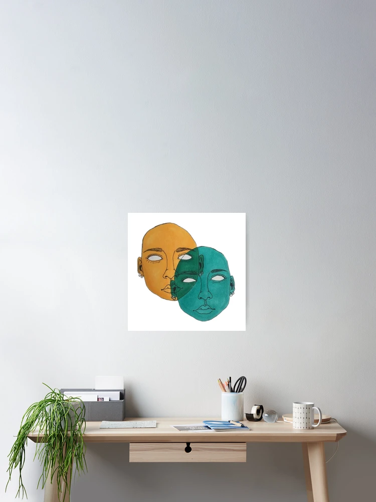 Thumbnail 2 of 3, Poster, Two face designed and sold by -SUGAR-RUSH-.