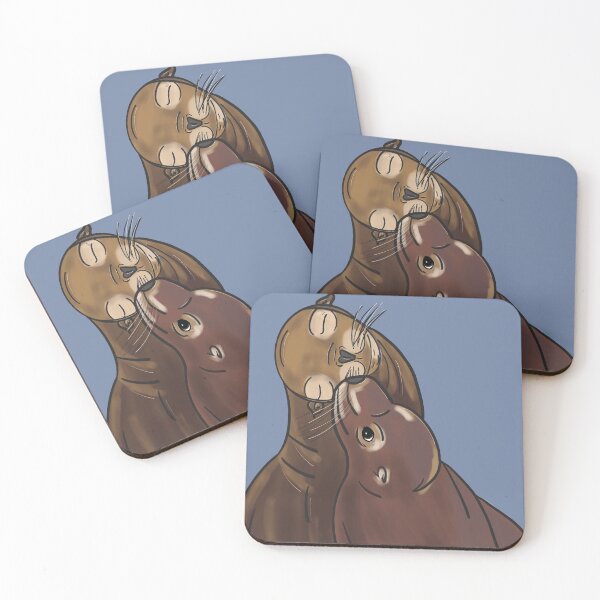 Item preview, Sea Lion Love -  designed and sold by bellamousse design co.