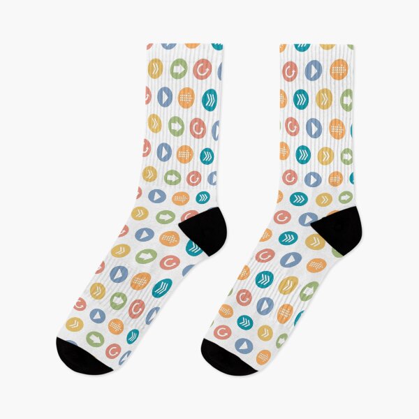 Item preview, Playful Circles on White designed and sold by lisanorrisart.