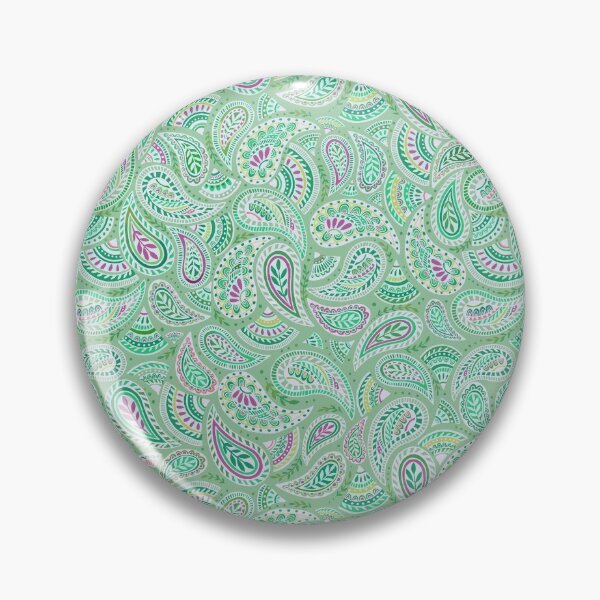 Item preview, Jade Green Paisley designed and sold by Janet Broxon.