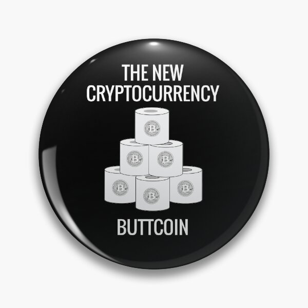 Item preview, The New Cryptocurrency Buttcoin designed and sold by Merch By ika.