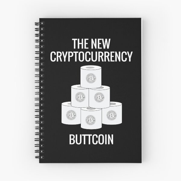 Item preview, The New Cryptocurrency Buttcoin designed and sold by Merch By ika.