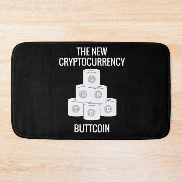 Item preview, The New Cryptocurrency Buttcoin designed and sold by Merch By ika.