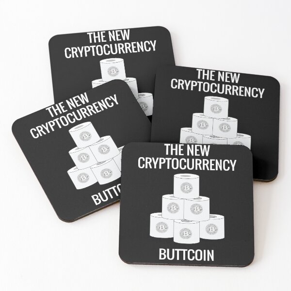 Item preview, The New Cryptocurrency Buttcoin designed and sold by Merch By ika.