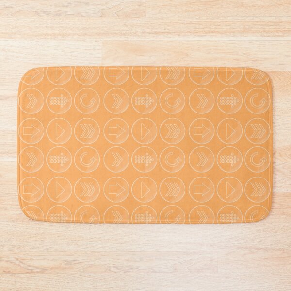 Item preview, Comfy Orange Painted Circles designed and sold by lisanorrisart.
