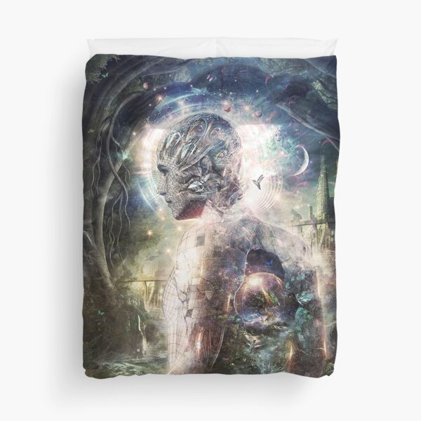 As The Dark Turns To Day Duvet Cover