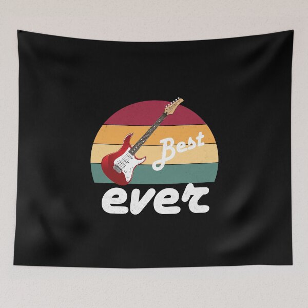 Item preview, Funny Best Guitar Ever Guitarist's Gift Vintage designed and sold by thehafdesigner.