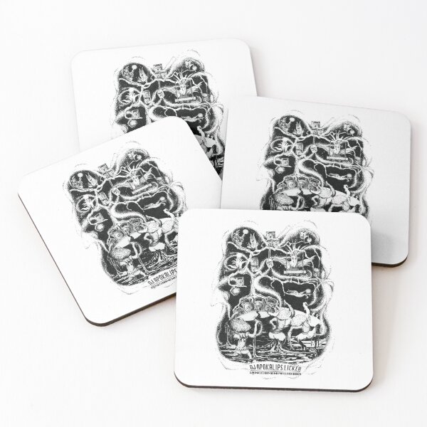 Item preview, DJ APOKALIPS LICKER ANIMAL TECHNO PARTY designed and sold by wrinkledbambina.