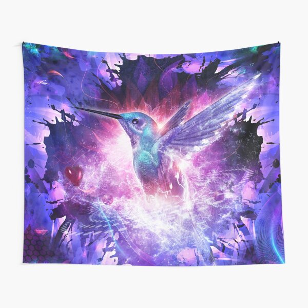 Hummingbird Love Tapestry