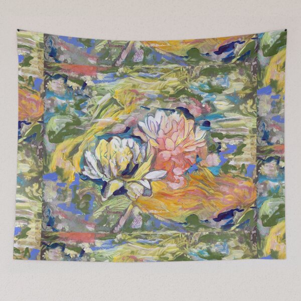 Item preview, Lily Pond Summer Painting designed and sold by RDRiccoboni.