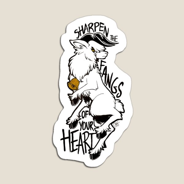 Item preview, Sharpen The Fangs of Your Heart designed and sold by chicky-parm.