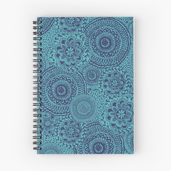 Item preview, Tossed Blue Mandala designed and sold by Janet Broxon.